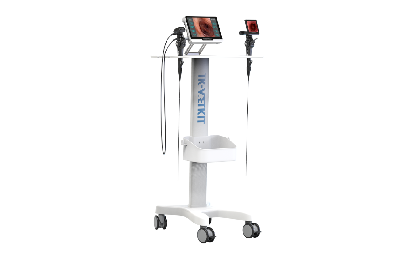 Zestaw: procesor obrazu D-1211 + endoskop EC-(120/140H HD/150H HD) + wózek endoskopowy