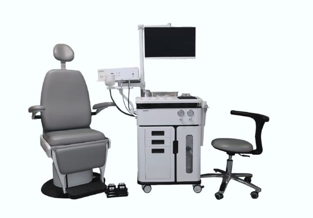 Unit laryngologiczny z fotelem – unit + fotel