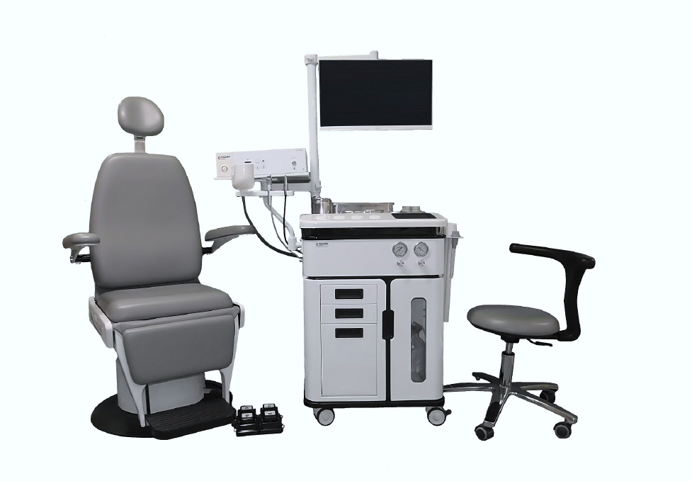 Unit laryngologiczny z fotelem – unit + fotel
